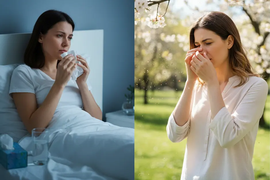 Nezle mi Alerji mi? Belirtileri Nasıl Ayırt Etmeli?
